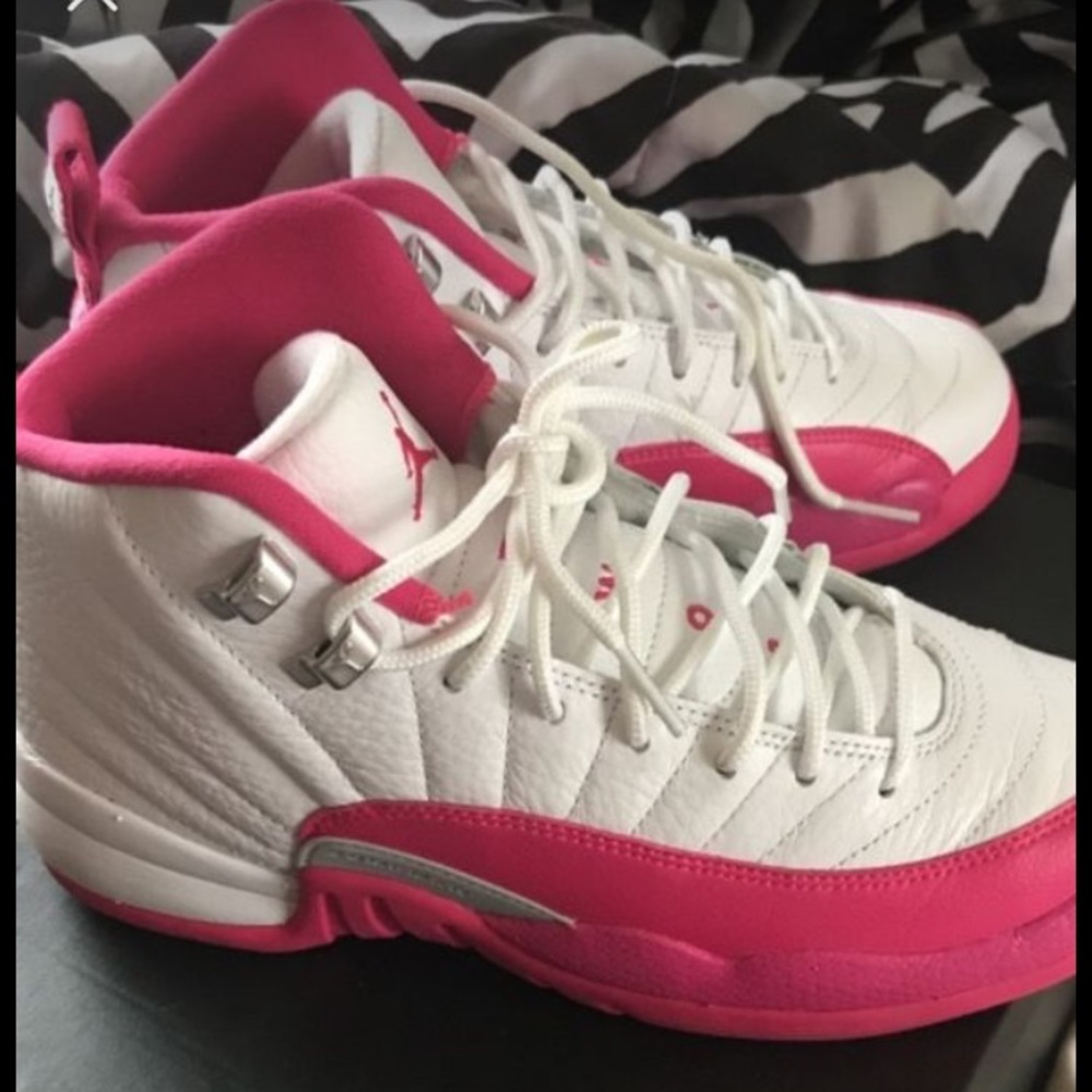 Pink and white 12s
